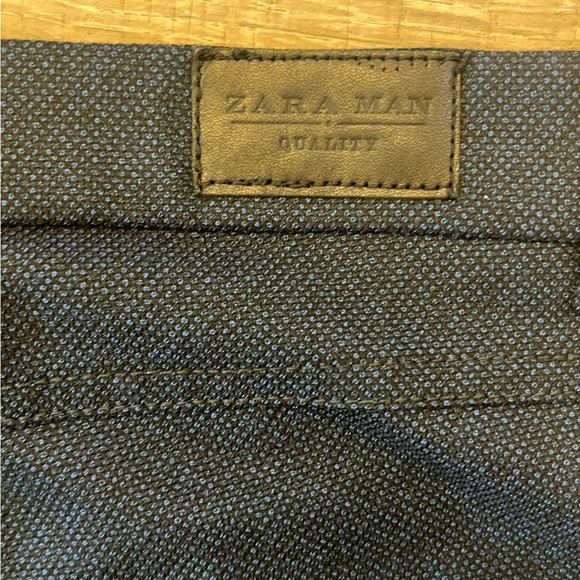 Zara Man Navy Pants 30 - Picture 5 of 6